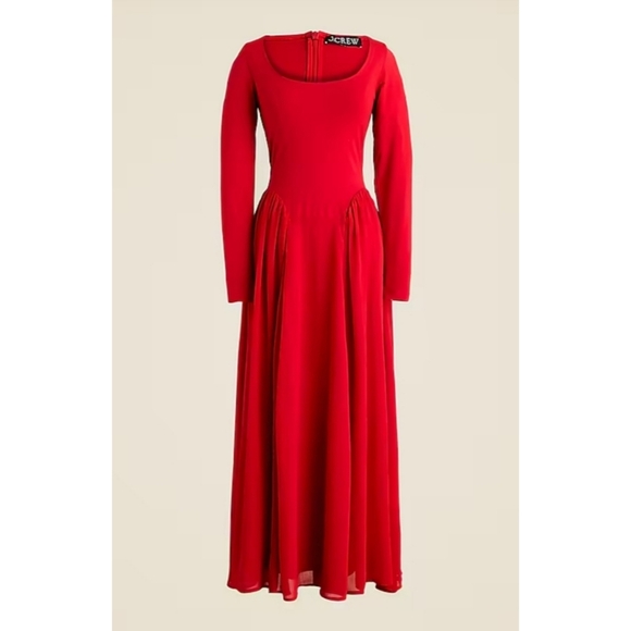 J. Crew Ballet Dress with Chiffon Skirt - Picture 4 of 9